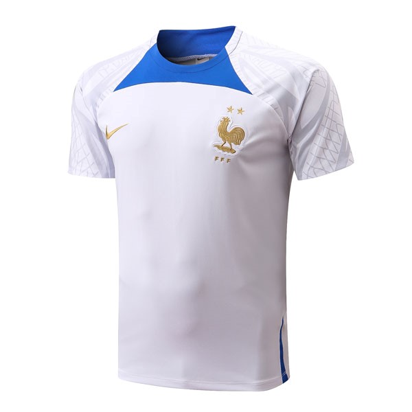 Trainingsshirt Frankreich 2022-23 Weiß